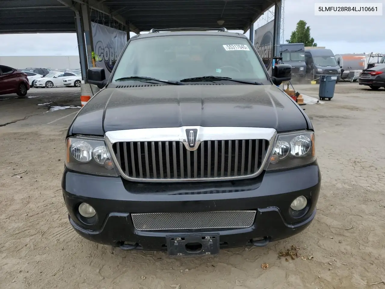 2004 Lincoln Navigator VIN: 5LMFU28R84LJ10661 Lot: 55317045