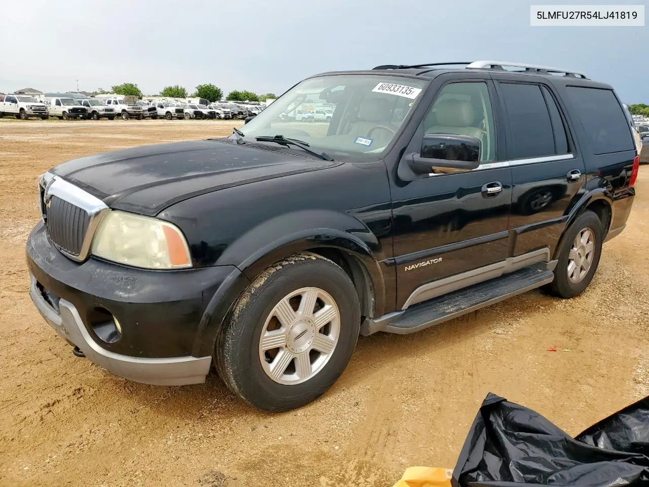 2004 Lincoln Navigator VIN: 5LMFU27R54LJ41819 Lot: 60933135