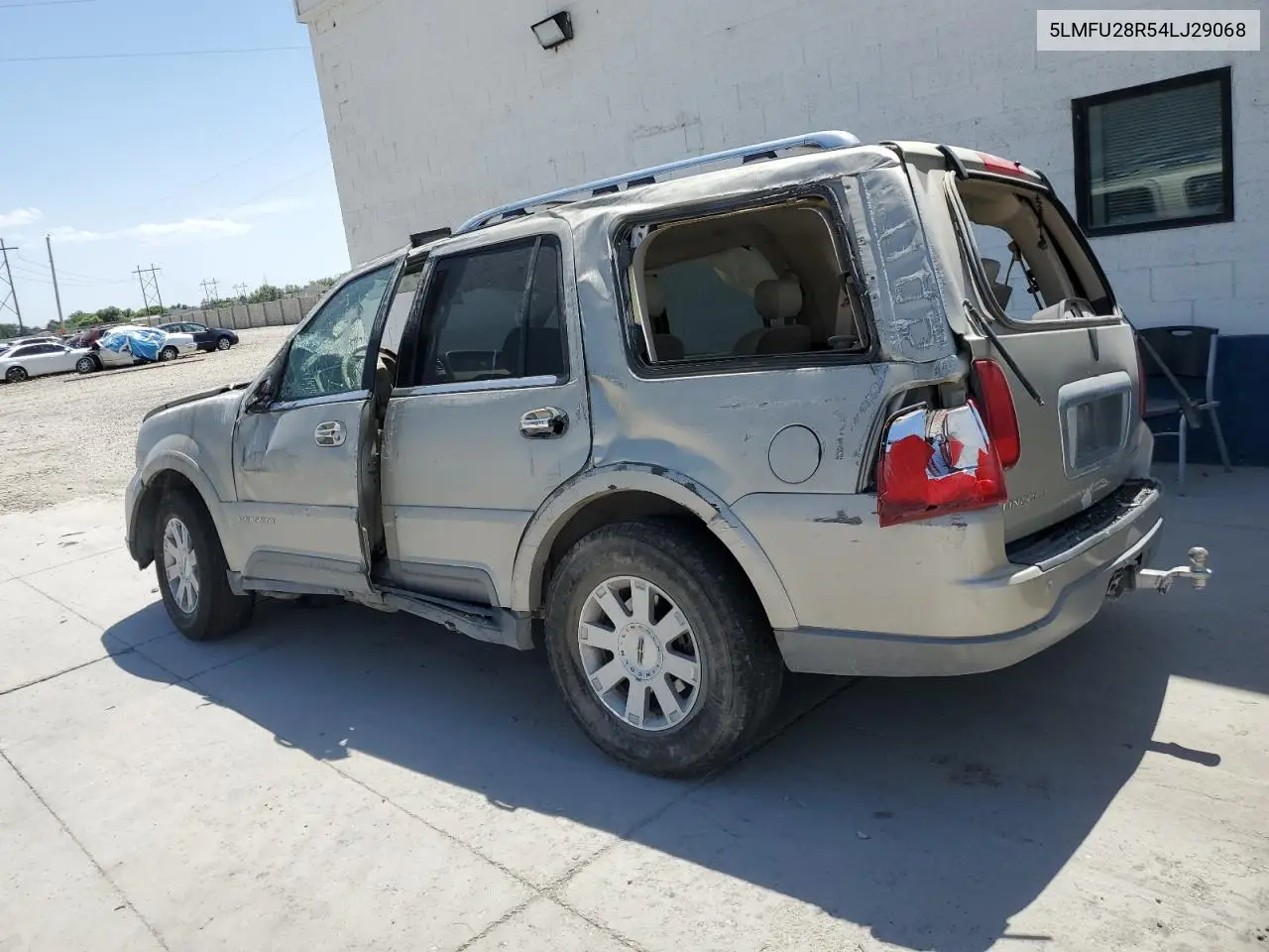 2004 Lincoln Navigator VIN: 5LMFU28R54LJ29068 Lot: 61758635