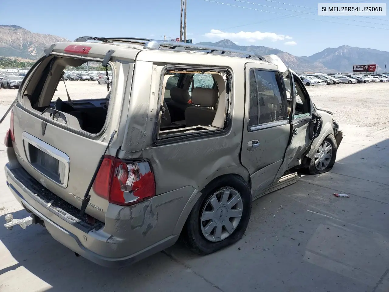 2004 Lincoln Navigator VIN: 5LMFU28R54LJ29068 Lot: 61758635