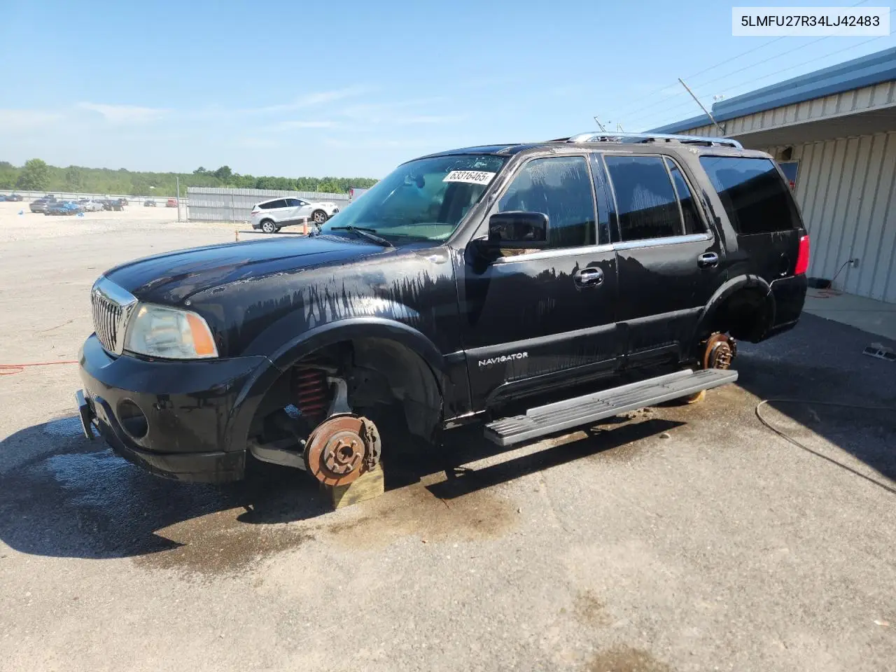 2004 Lincoln Navigator VIN: 5LMFU27R34LJ42483 Lot: 63316465