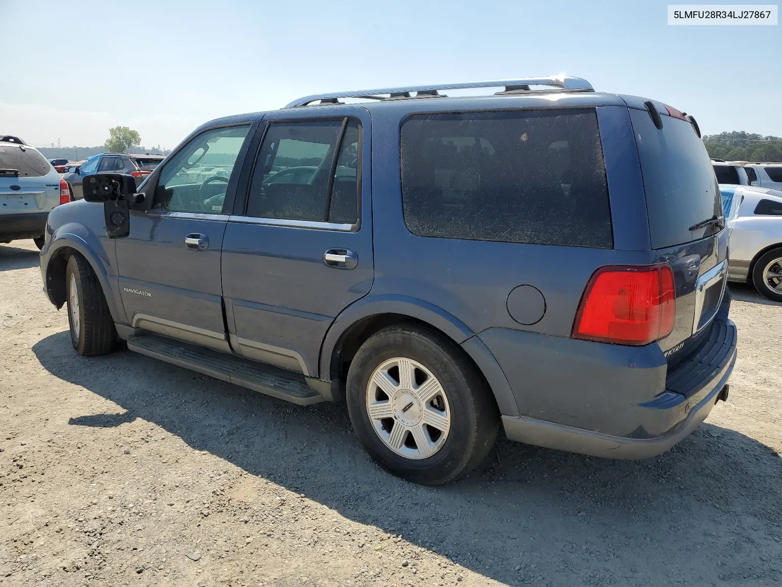 2004 Lincoln Navigator VIN: 5LMFU28R34LJ27867 Lot: 63533654