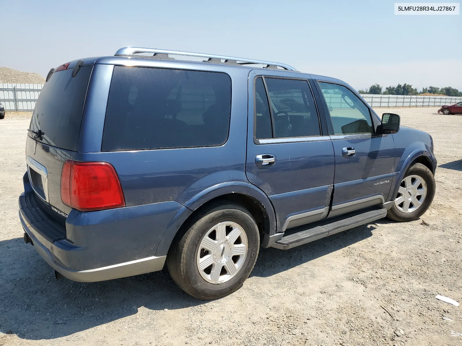 2004 Lincoln Navigator VIN: 5LMFU28R34LJ27867 Lot: 63533654