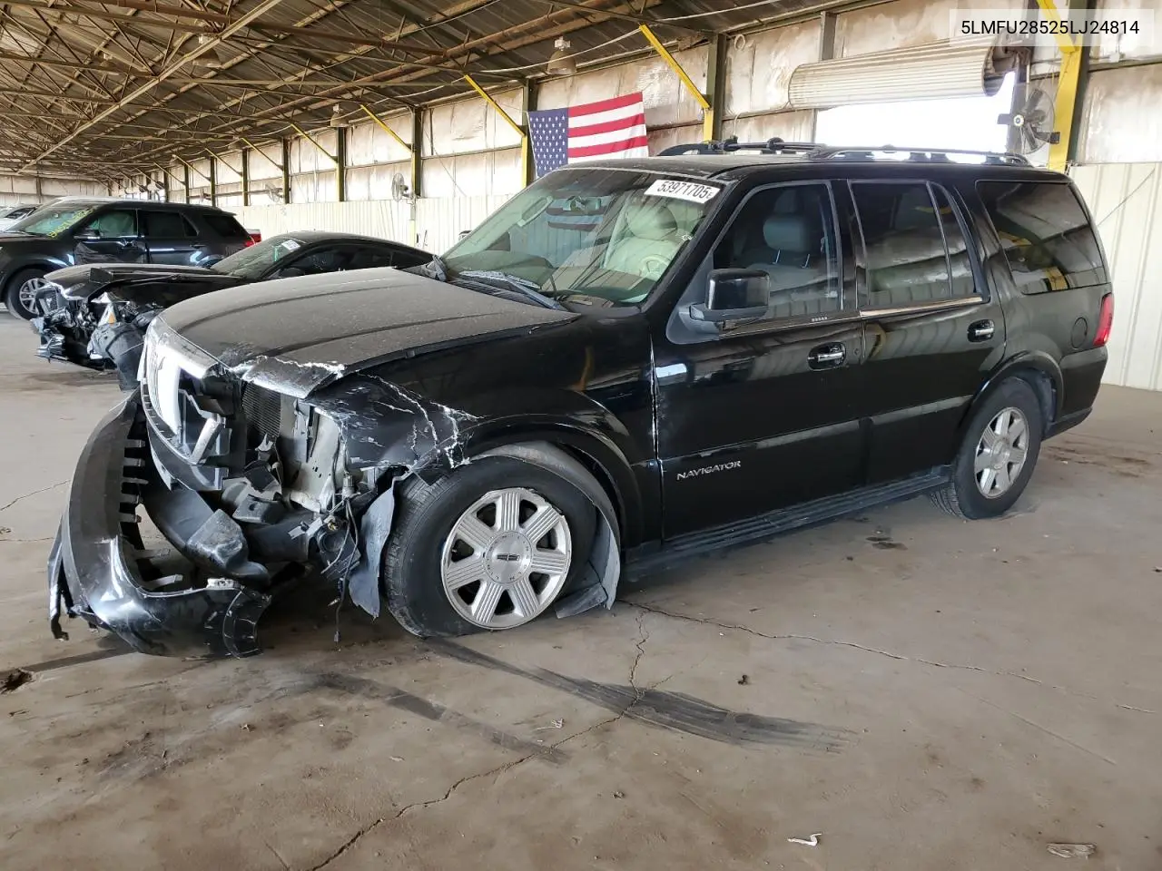 2005 Lincoln Navigator VIN: 5LMFU28525LJ24814 Lot: 53971705