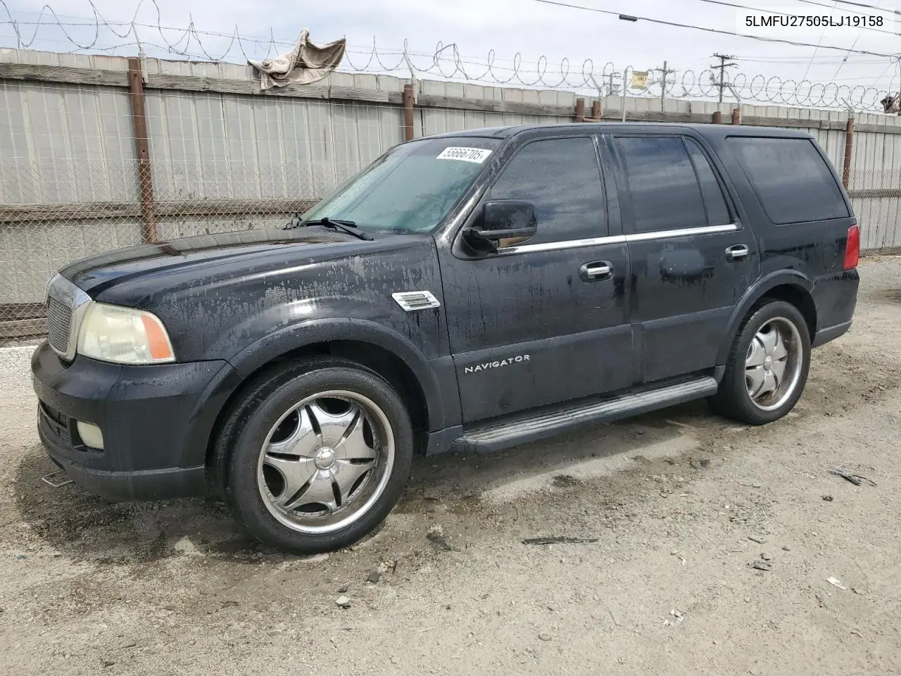 2005 Lincoln Navigator VIN: 5LMFU27505LJ19158 Lot: 55666705