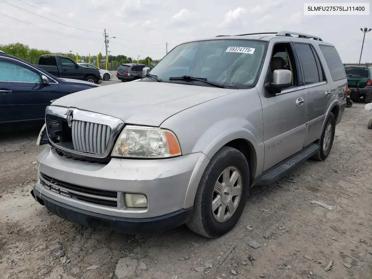 2005 Lincoln Navigator VIN: 5LMFU27575LJ11400 Lot: 59374775
