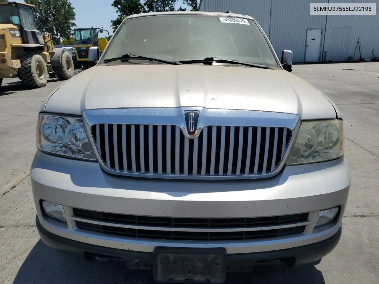 2005 Lincoln Navigator VIN: 5LMFU27555LJ22198 Lot: 59389675