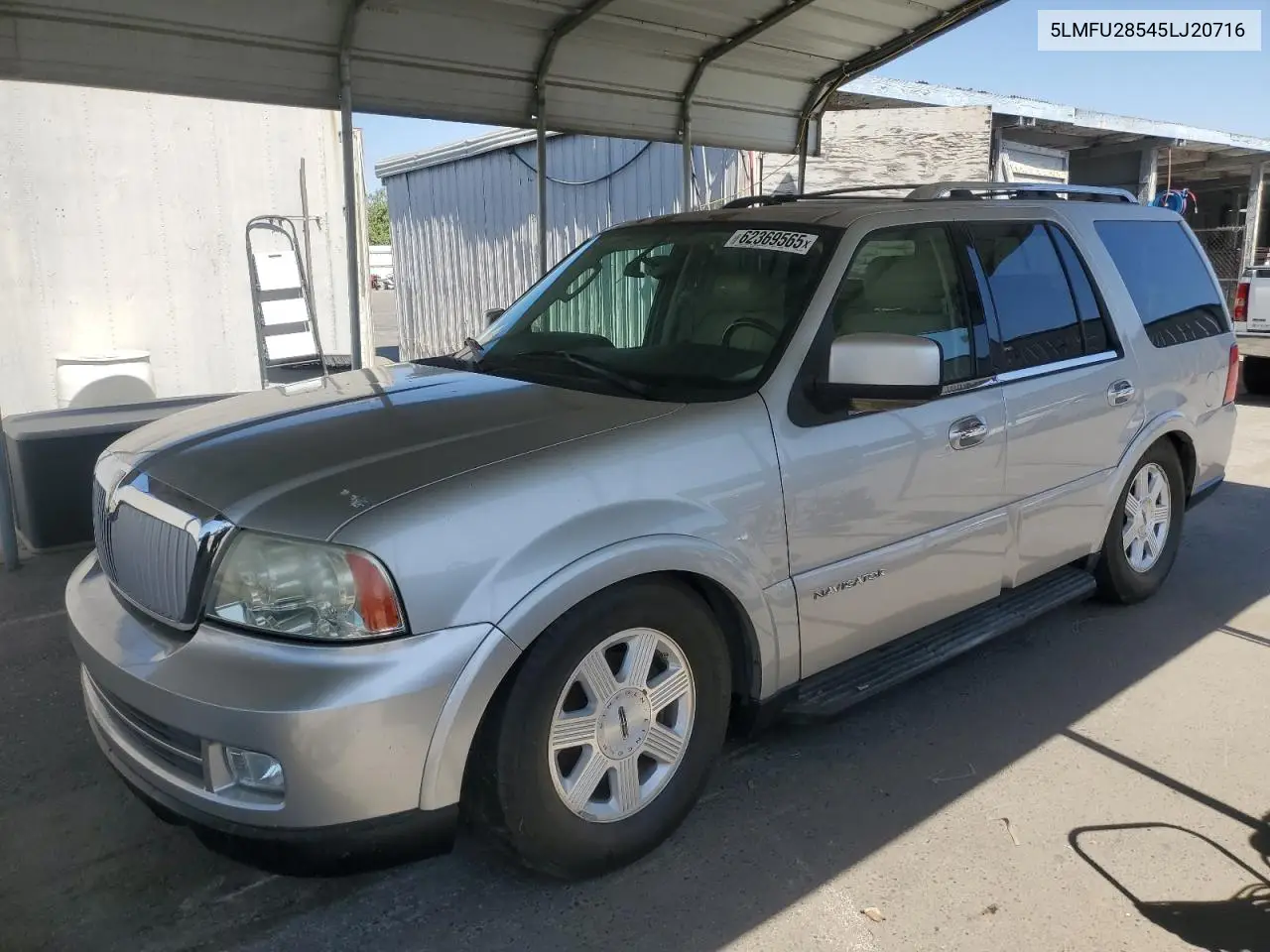2005 Lincoln Navigator VIN: 5LMFU28545LJ20716 Lot: 62369565