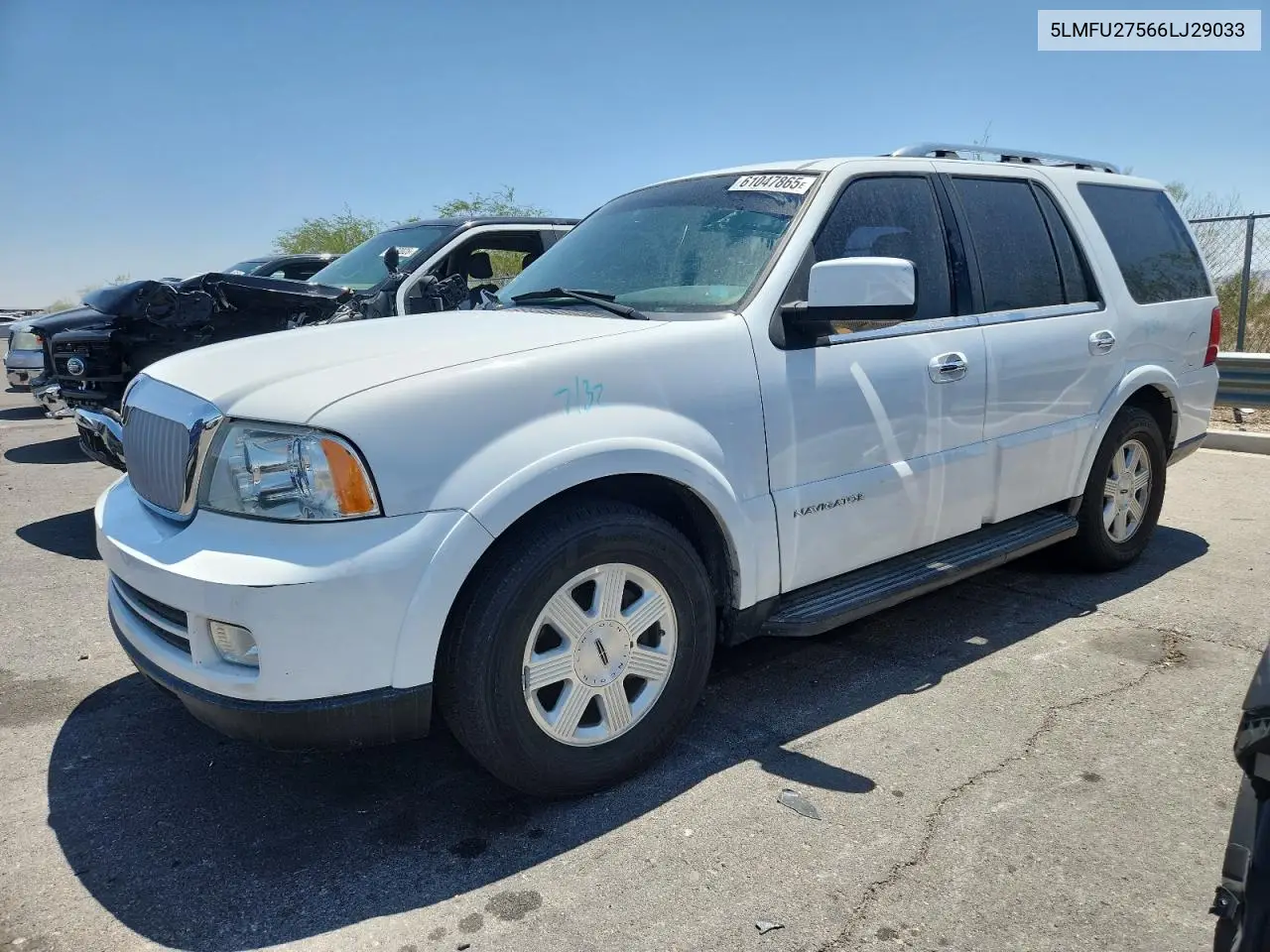 2006 Lincoln Navigator VIN: 5LMFU27566LJ29033 Lot: 61047865