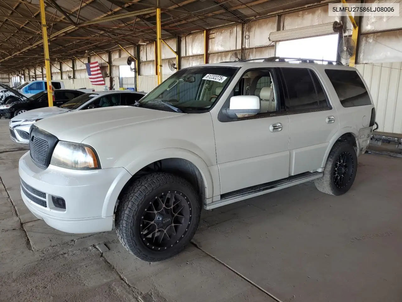 2006 Lincoln Navigator VIN: 5LMFU27586LJ08006 Lot: 61232275