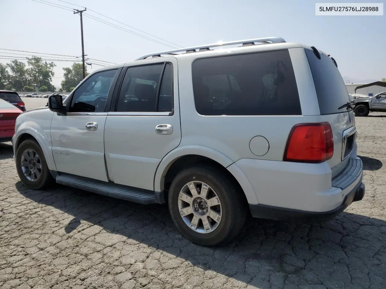 2006 Lincoln Navigator VIN: 5LMFU27576LJ28988 Lot: 62513065