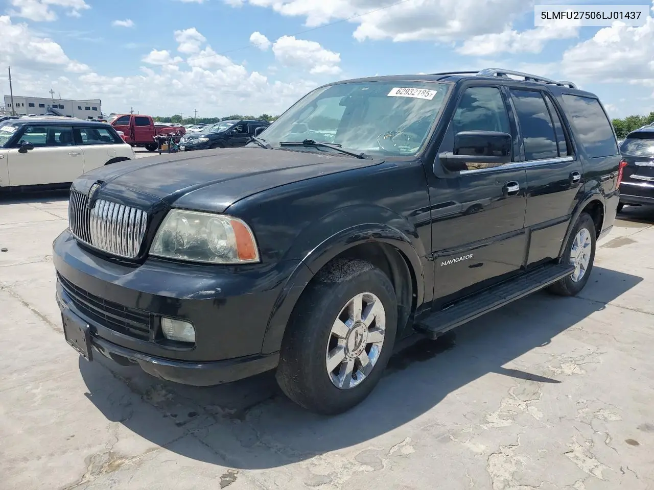 2006 Lincoln Navigator VIN: 5LMFU27506LJ01437 Lot: 62932185