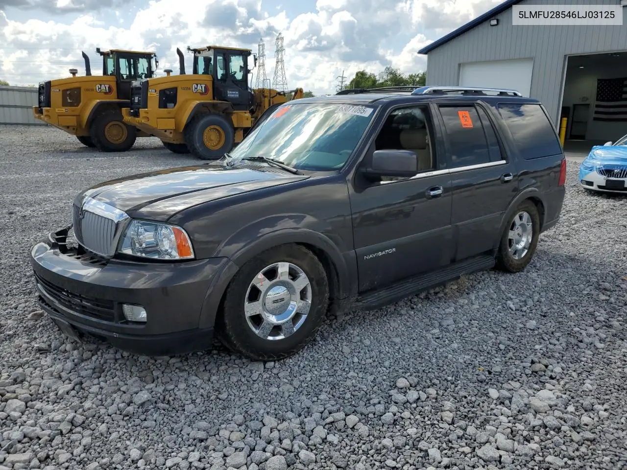 2006 Lincoln Navigator VIN: 5LMFU28546LJ03125 Lot: 63071095