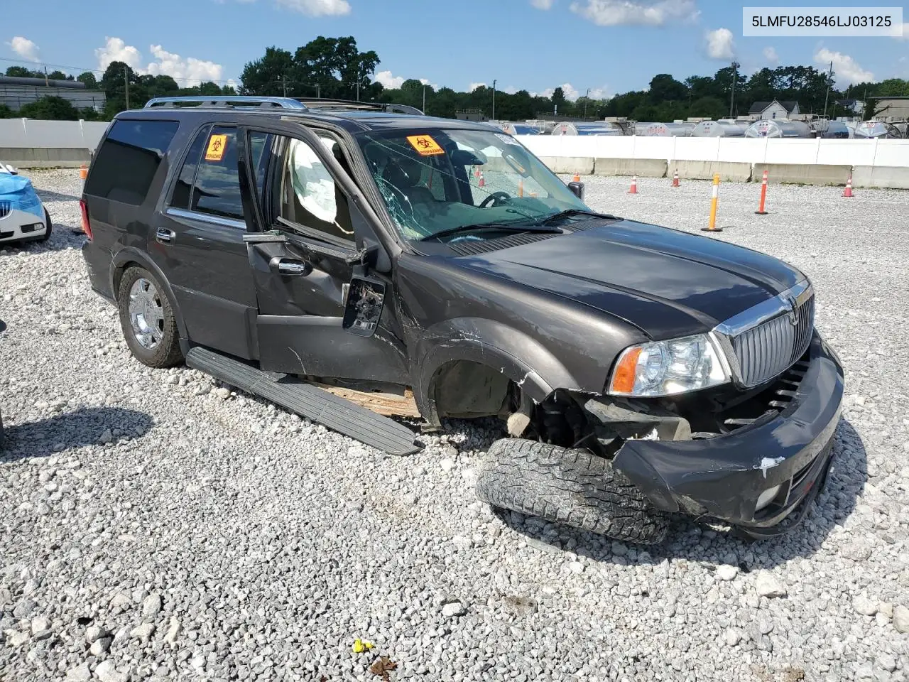 2006 Lincoln Navigator VIN: 5LMFU28546LJ03125 Lot: 63071095