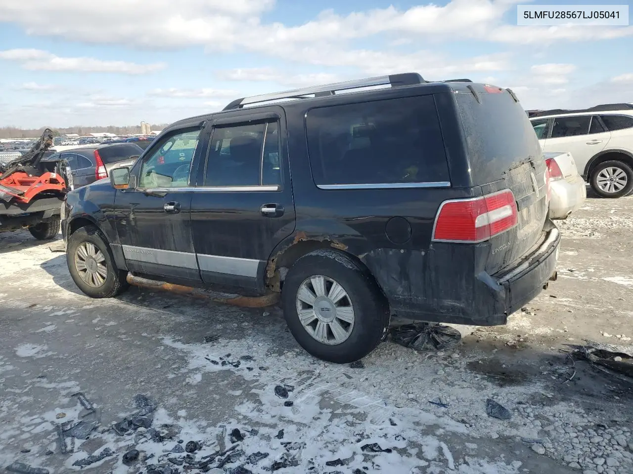 2007 Lincoln Navigator VIN: 5LMFU28567LJ05041 Lot: 44688755