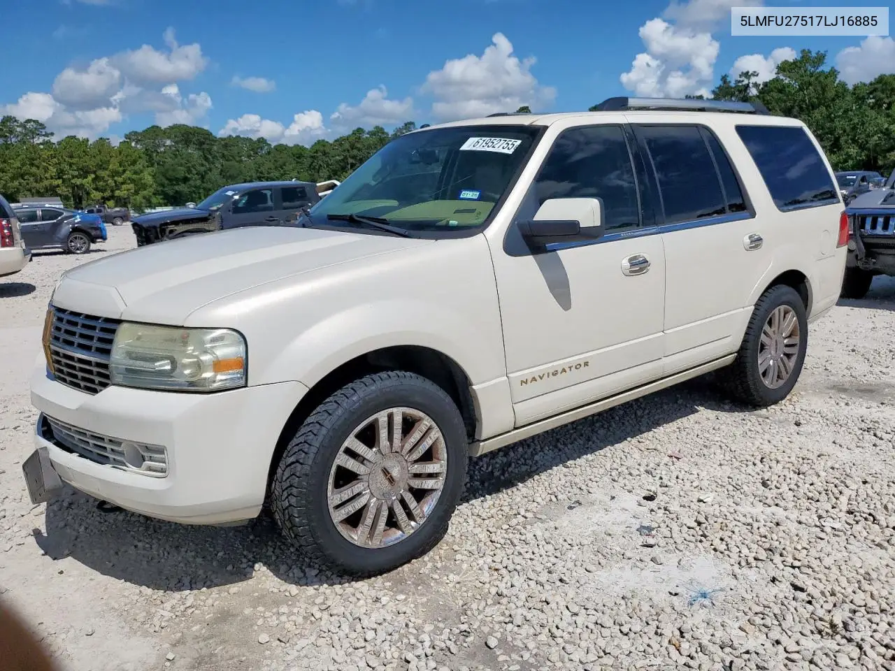 2007 Lincoln Navigator VIN: 5LMFU27517LJ16885 Lot: 61952755
