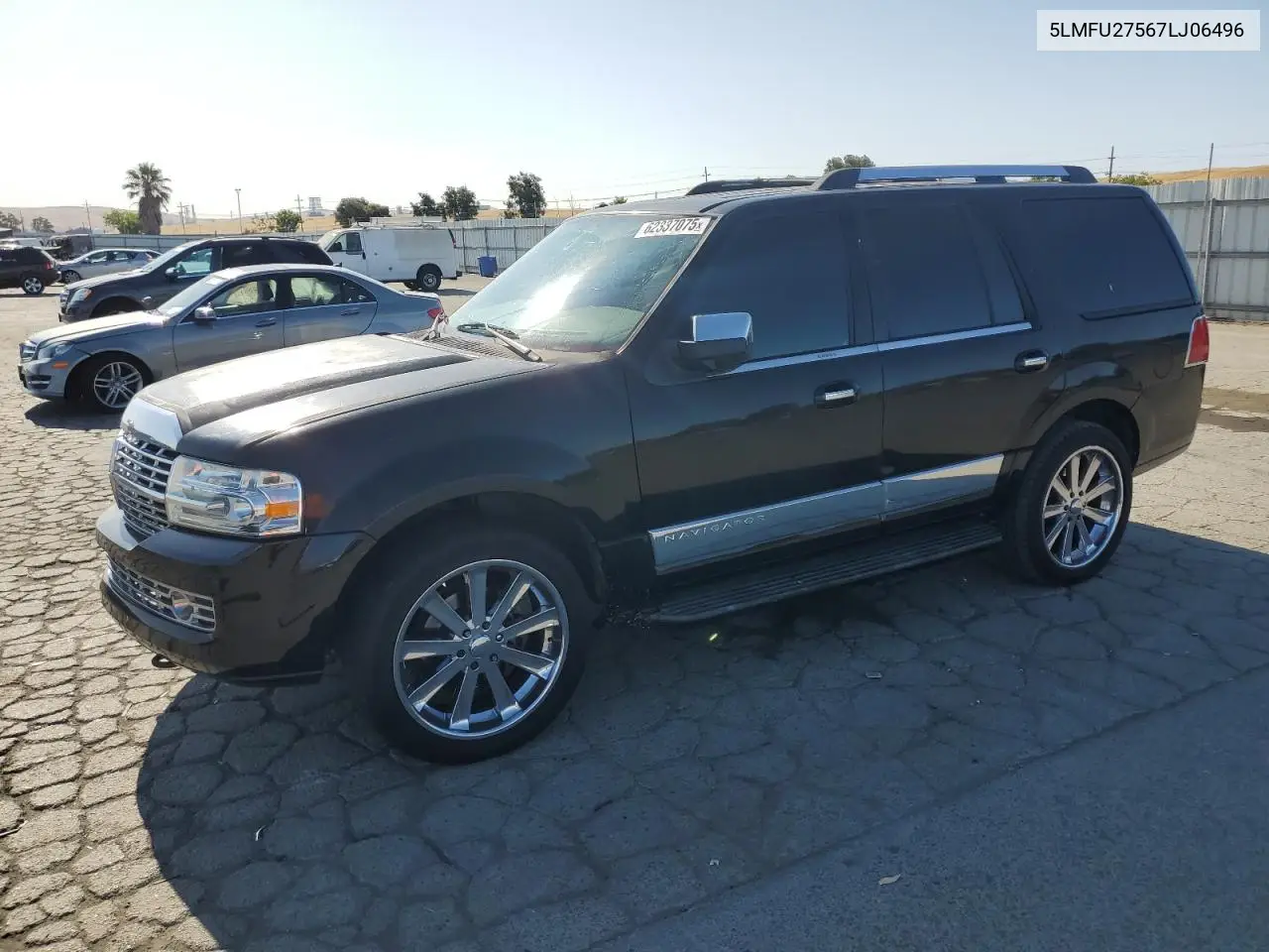 2007 Lincoln Navigator VIN: 5LMFU27567LJ06496 Lot: 62337075
