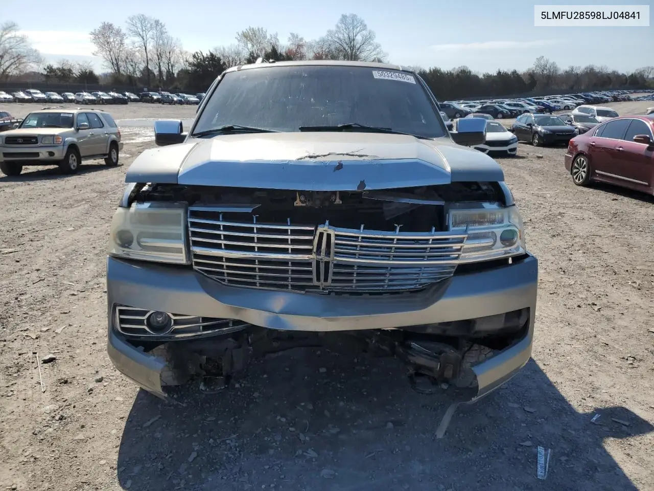 2008 Lincoln Navigator VIN: 5LMFU28598LJ04841 Lot: 50329485