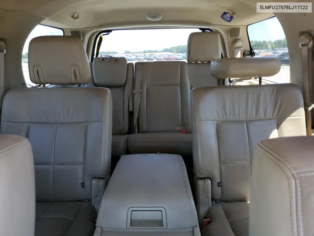 2008 Lincoln Navigator VIN: 5LMFU27578LJ17122 Lot: 53037415