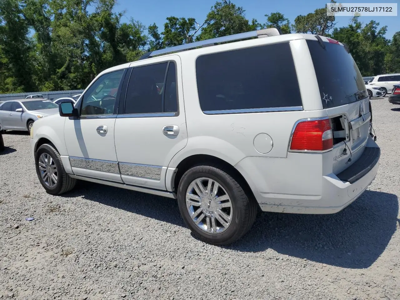 2008 Lincoln Navigator VIN: 5LMFU27578LJ17122 Lot: 53037415