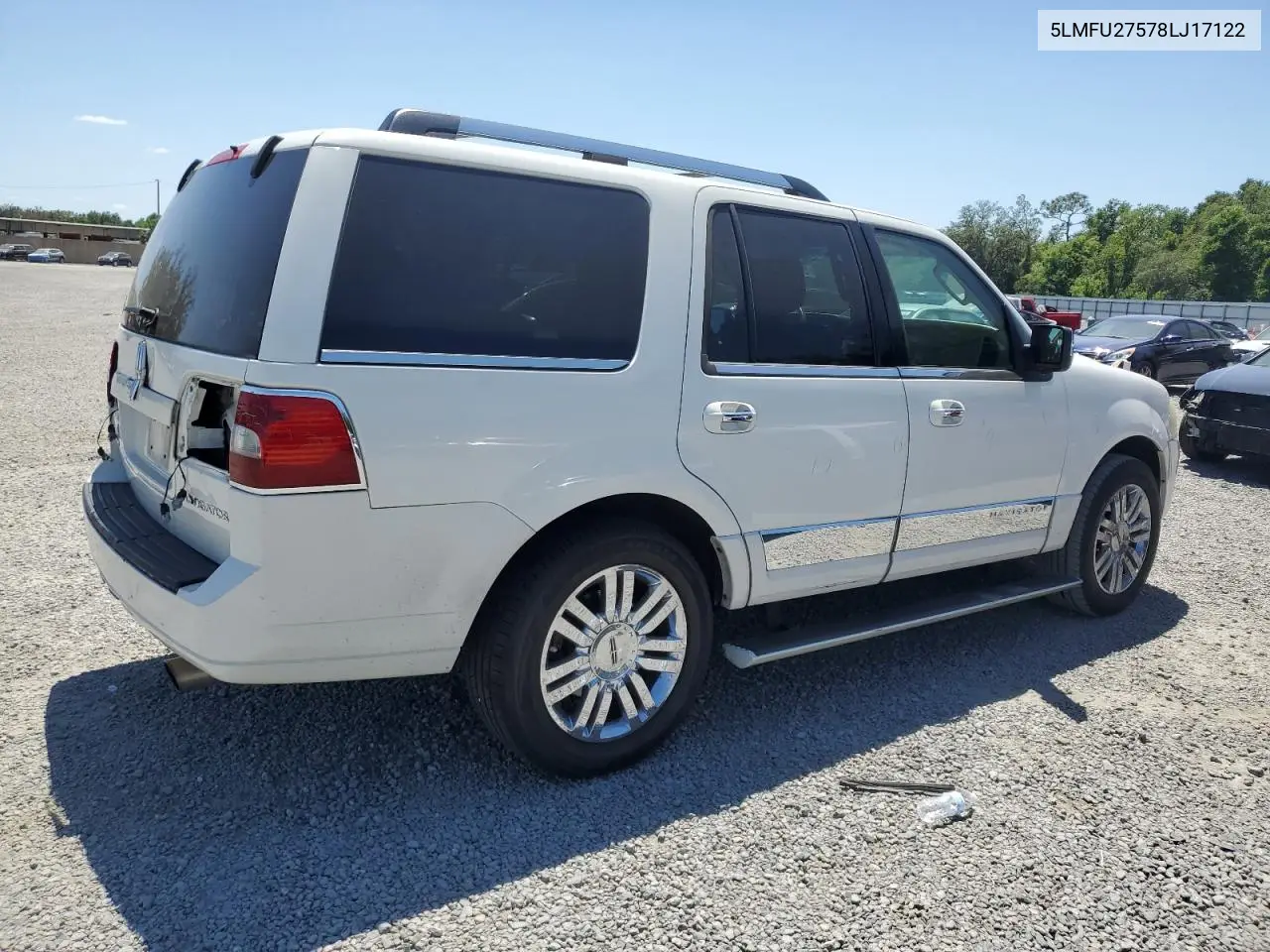 2008 Lincoln Navigator VIN: 5LMFU27578LJ17122 Lot: 53037415
