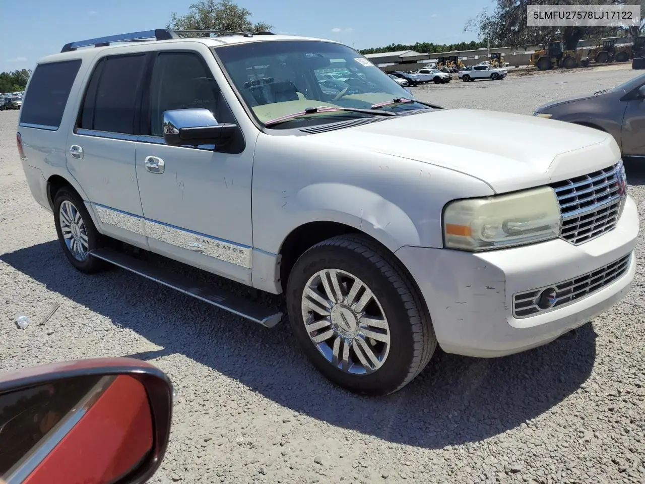 2008 Lincoln Navigator VIN: 5LMFU27578LJ17122 Lot: 53037415