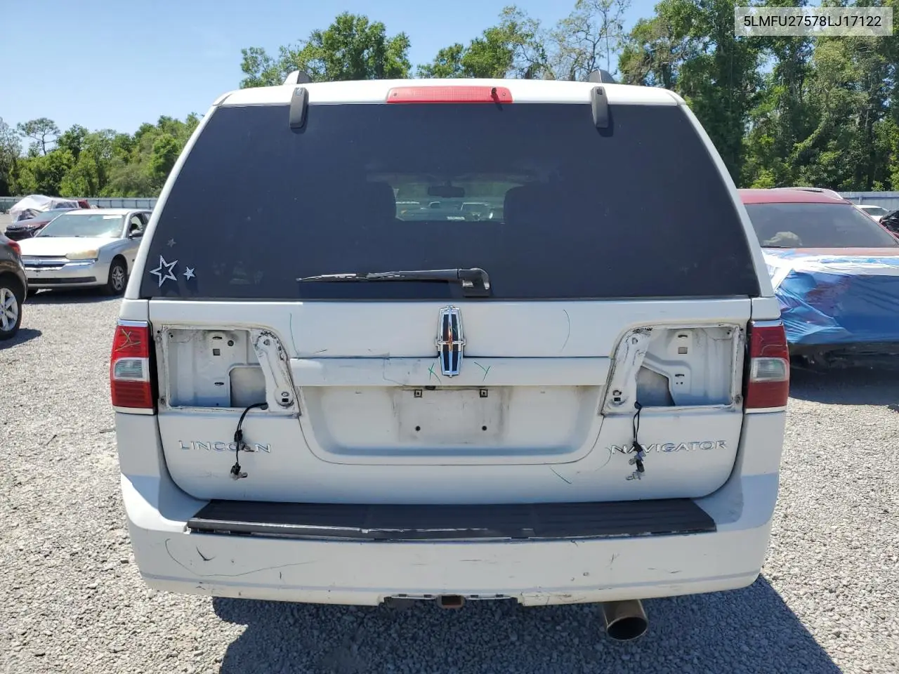2008 Lincoln Navigator VIN: 5LMFU27578LJ17122 Lot: 53037415