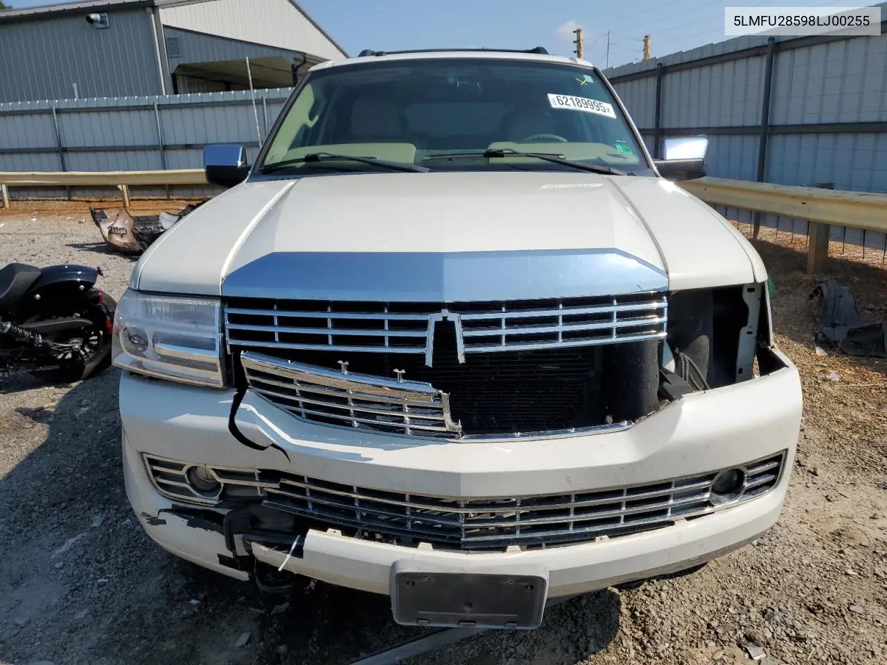 2008 Lincoln Navigator VIN: 5LMFU28598LJ00255 Lot: 62189995