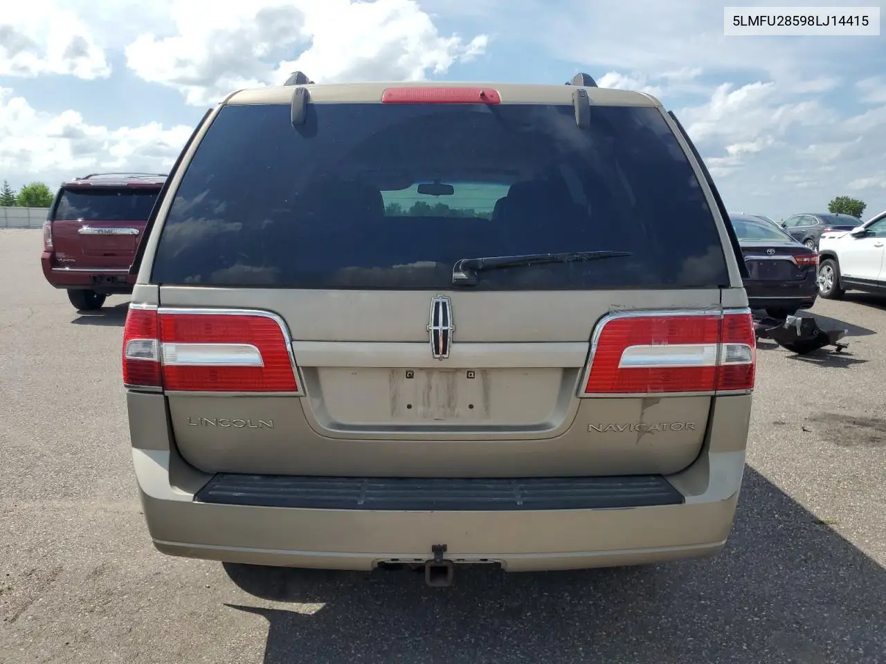 2008 Lincoln Navigator VIN: 5LMFU28598LJ14415 Lot: 64885035