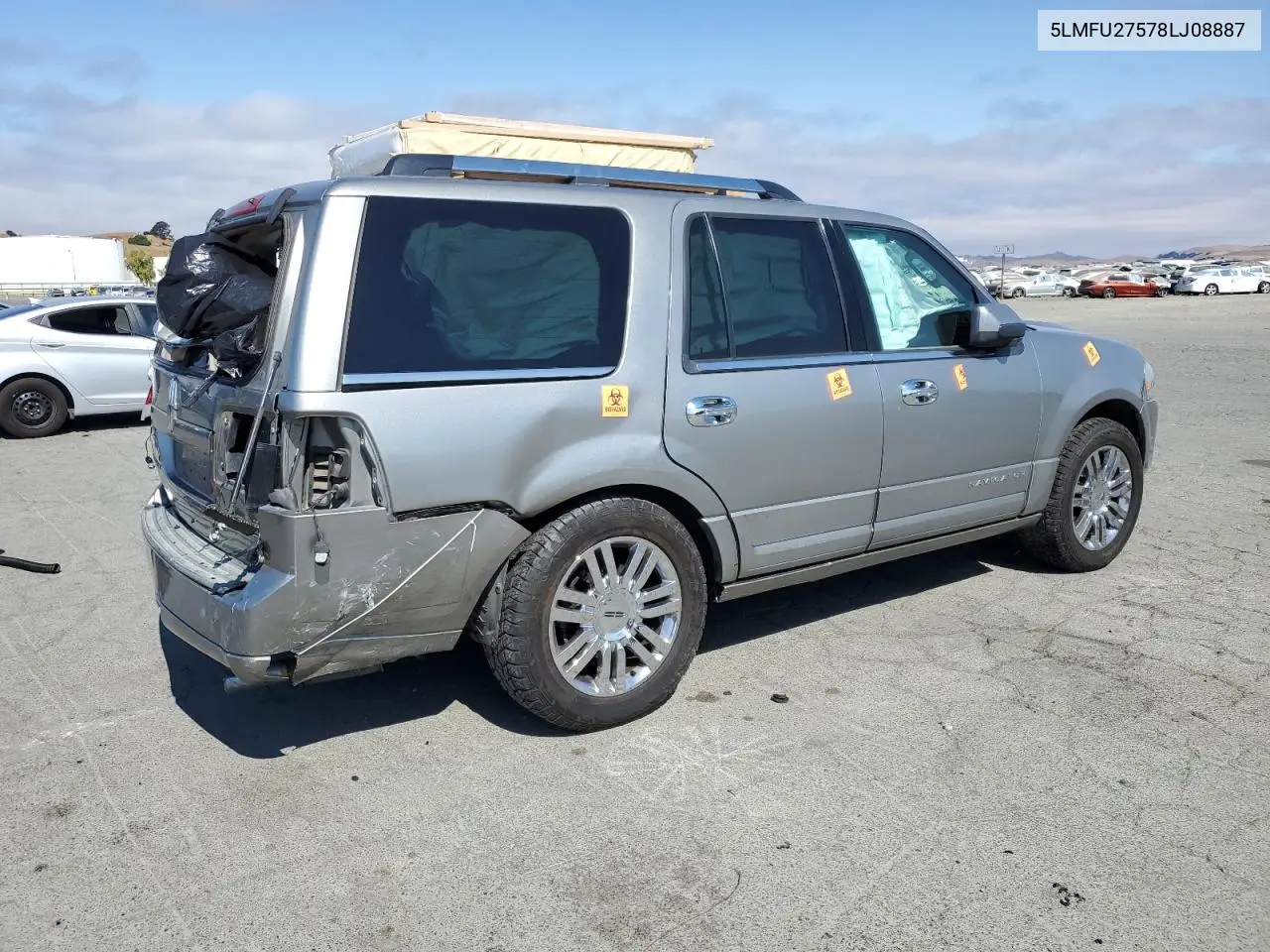 2008 Lincoln Navigator VIN: 5LMFU27578LJ08887 Lot: 65049535