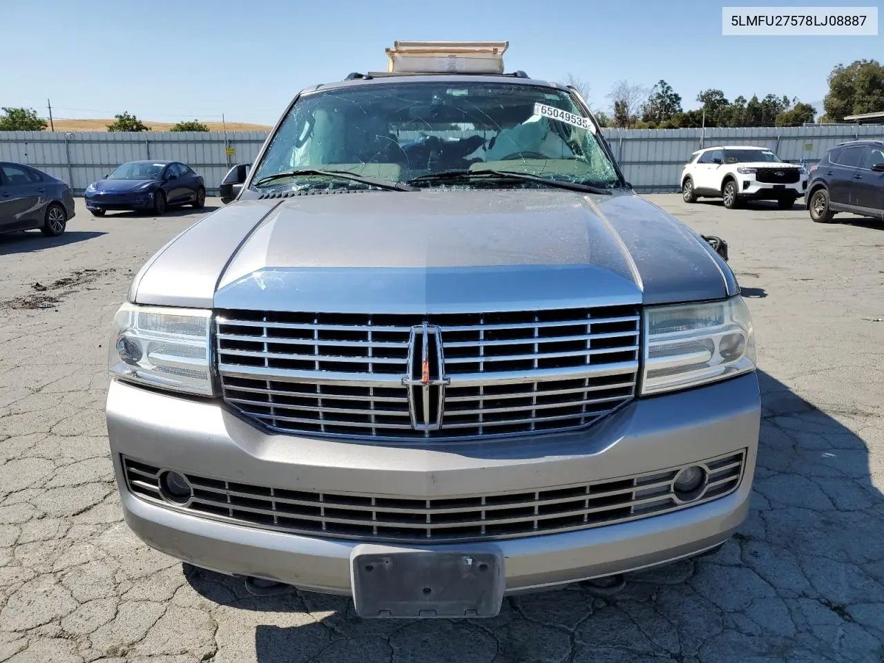 2008 Lincoln Navigator VIN: 5LMFU27578LJ08887 Lot: 65049535