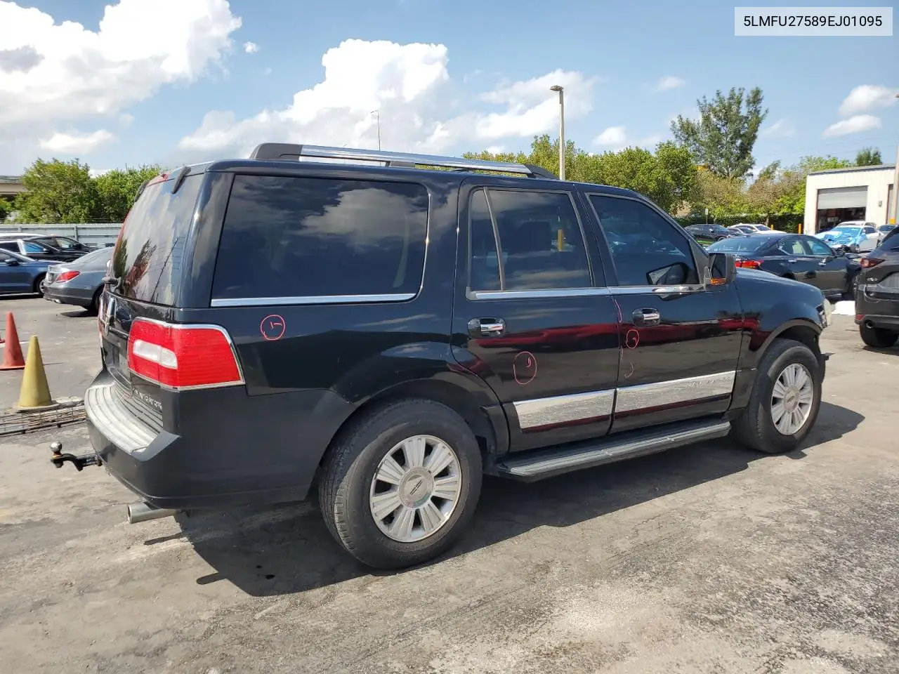 2009 Lincoln Navigator VIN: 5LMFU27589EJ01095 Lot: 56633765