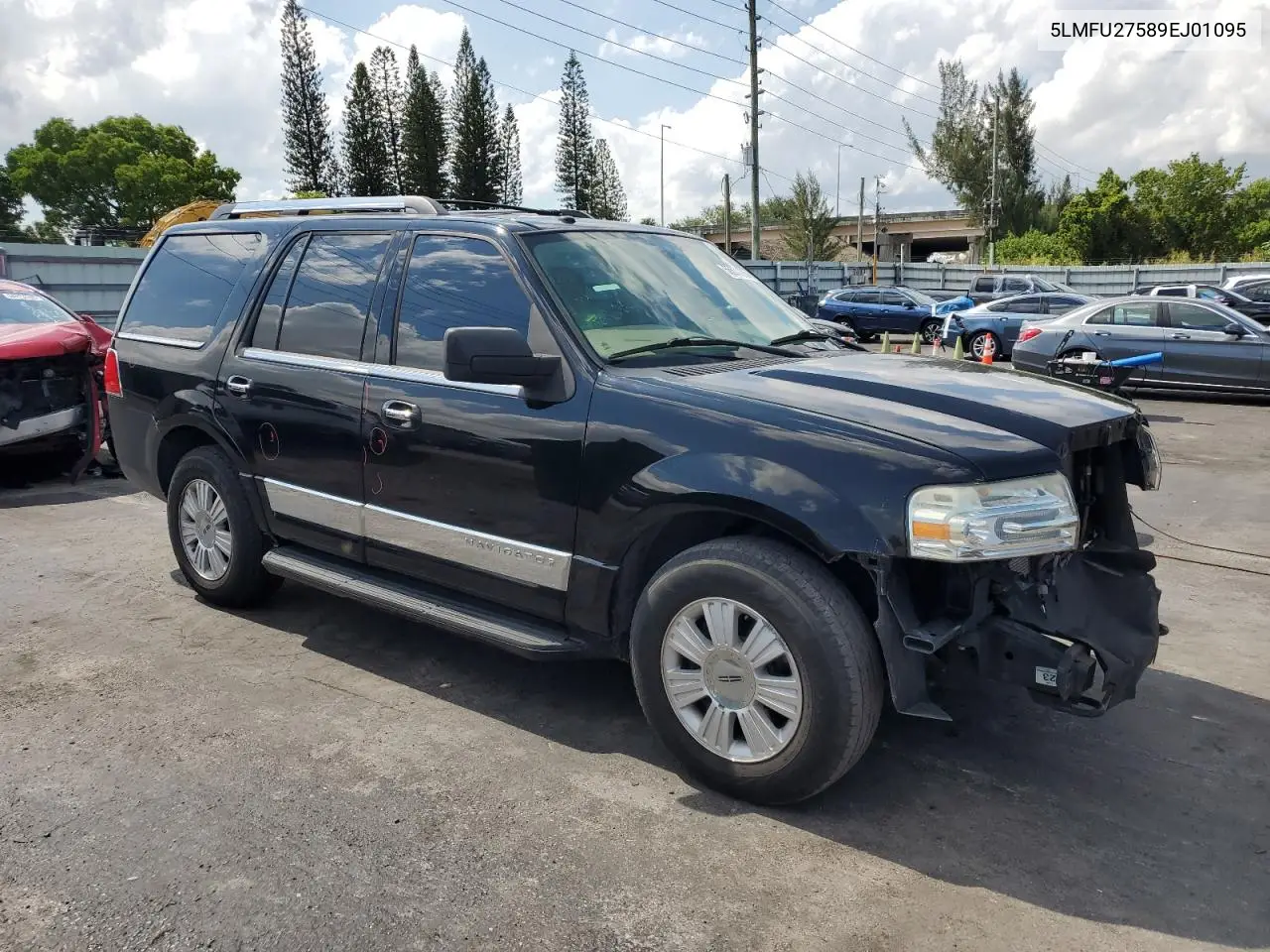 2009 Lincoln Navigator VIN: 5LMFU27589EJ01095 Lot: 56633765