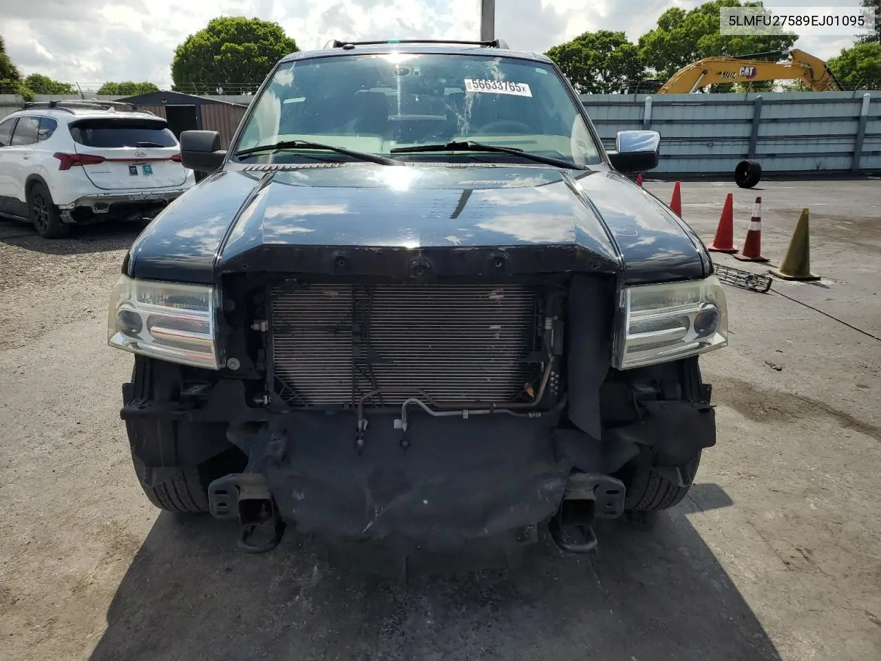 2009 Lincoln Navigator VIN: 5LMFU27589EJ01095 Lot: 56633765