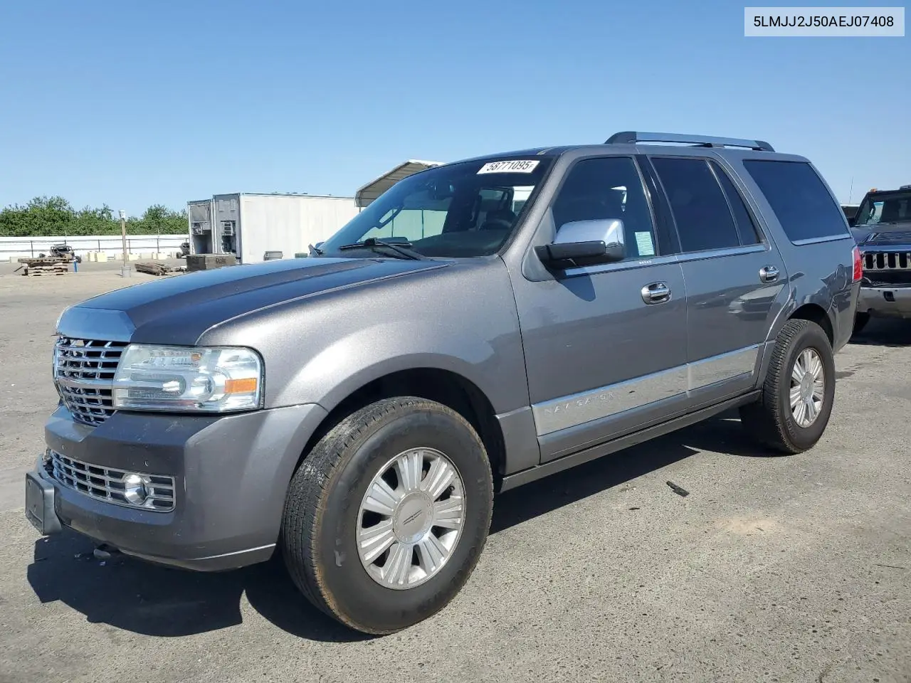 2010 Lincoln Navigator VIN: 5LMJJ2J50AEJ07408 Lot: 58771095