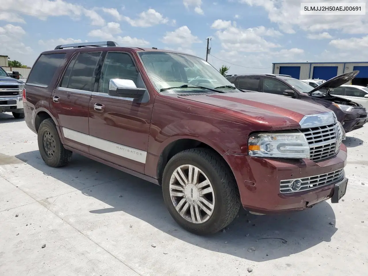 2010 Lincoln Navigator VIN: 5LMJJ2H50AEJ00691 Lot: 60551485
