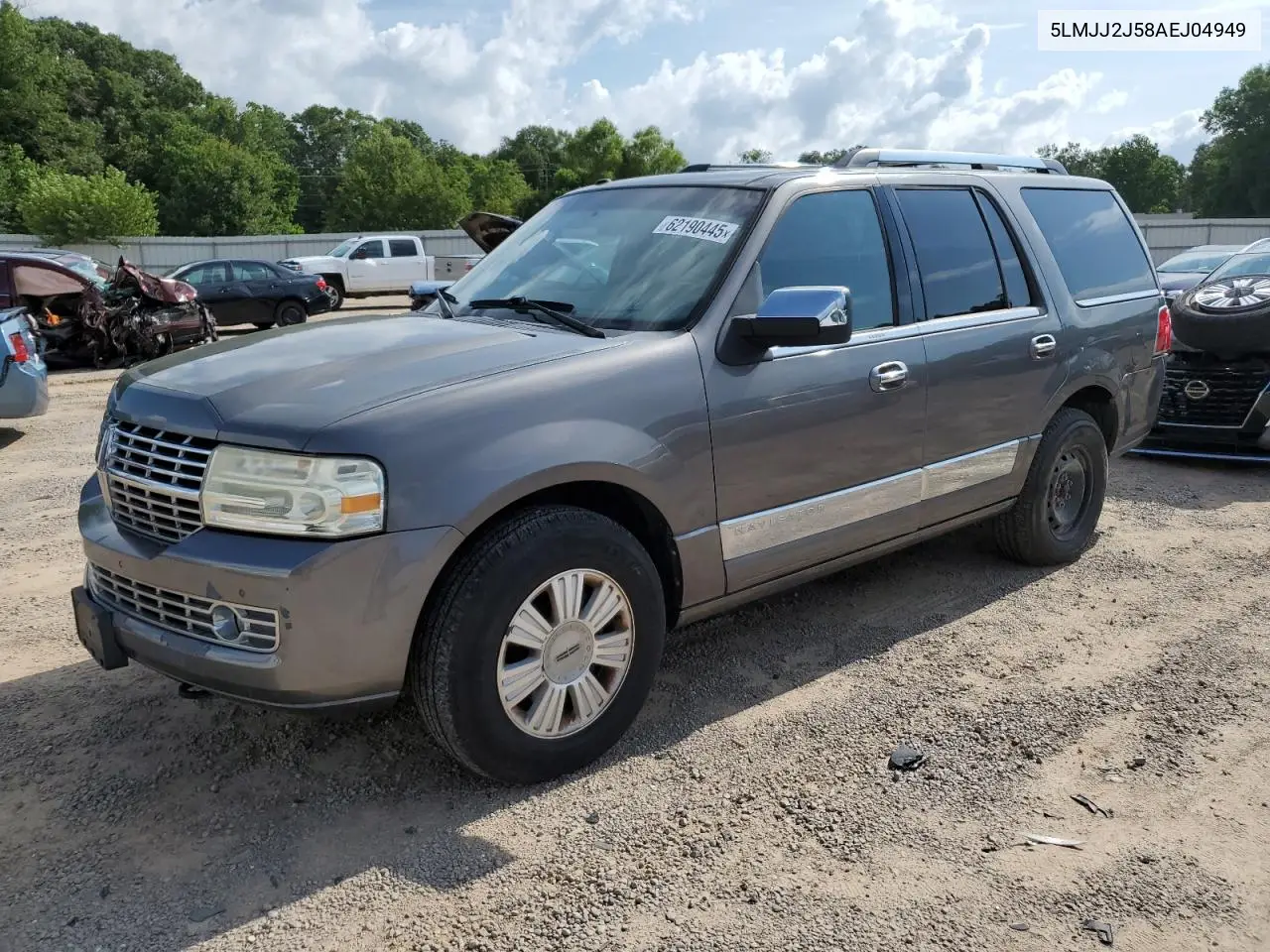 2010 Lincoln Navigator VIN: 5LMJJ2J58AEJ04949 Lot: 62190445
