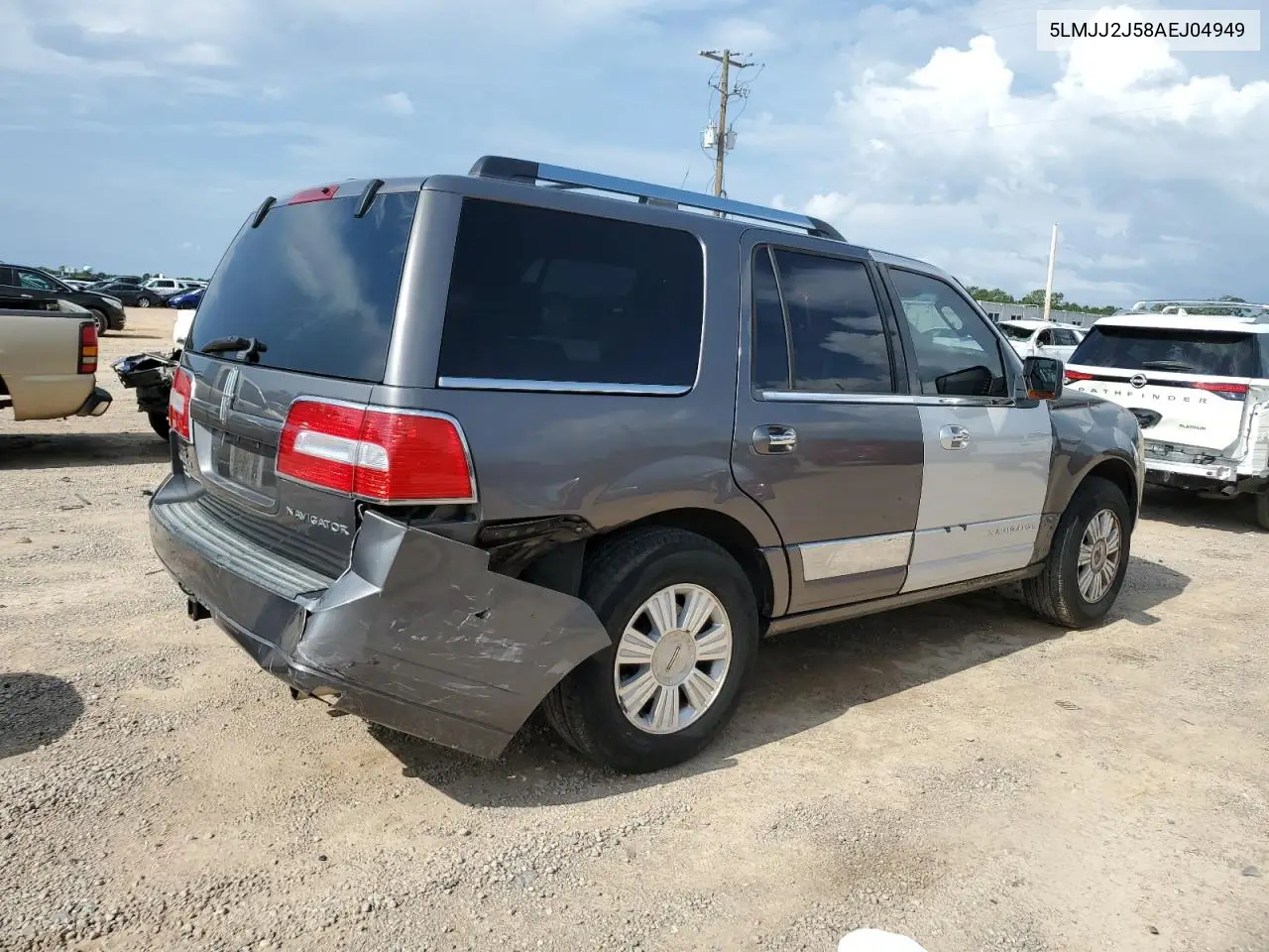 2010 Lincoln Navigator VIN: 5LMJJ2J58AEJ04949 Lot: 62190445