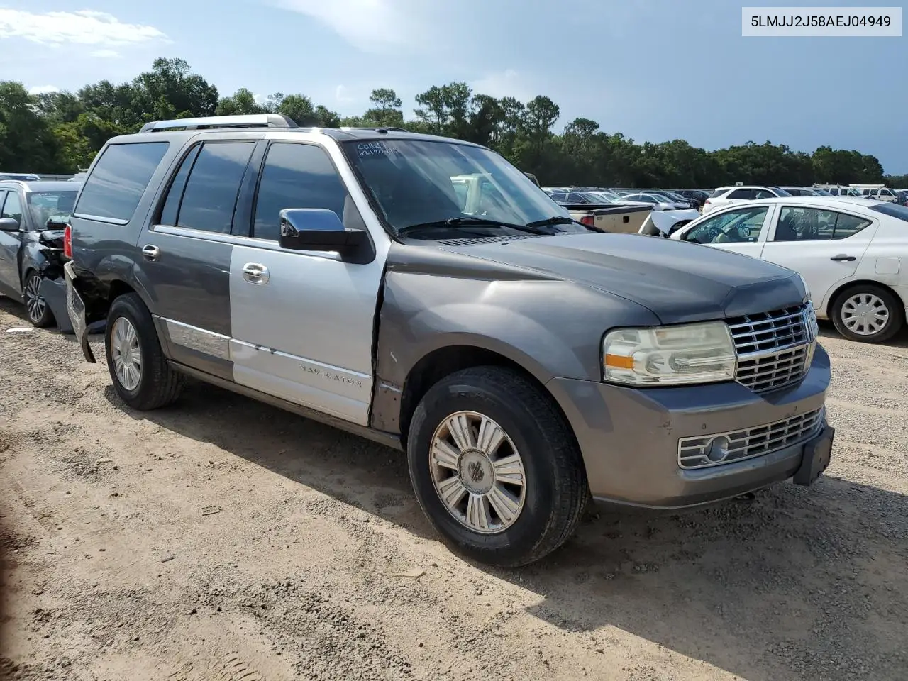2010 Lincoln Navigator VIN: 5LMJJ2J58AEJ04949 Lot: 62190445