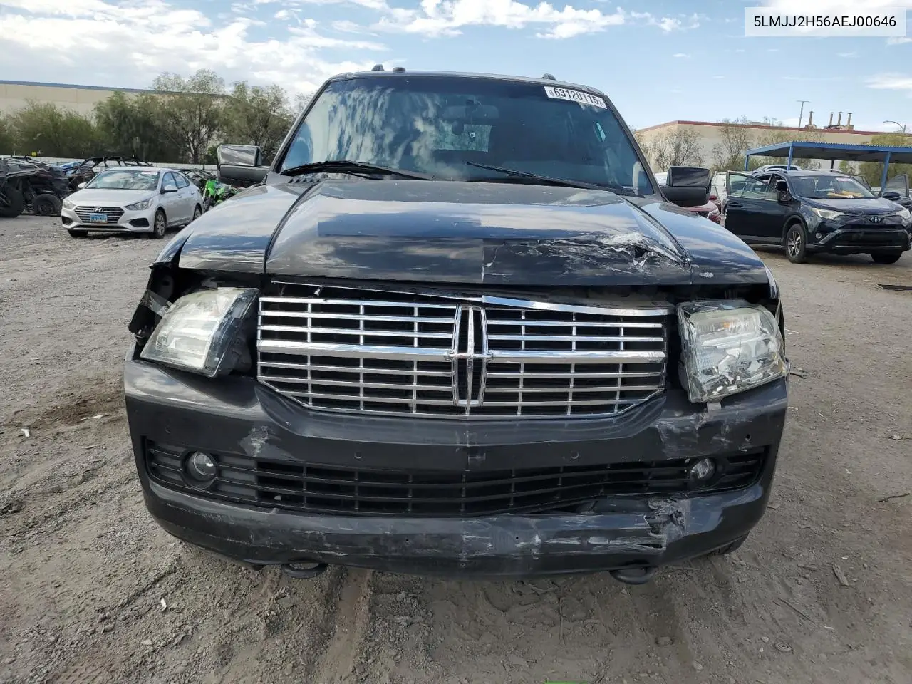 2010 Lincoln Navigator VIN: 5LMJJ2H56AEJ00646 Lot: 63120115