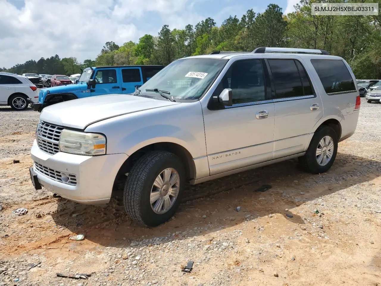 2011 Lincoln Navigator VIN: 5LMJJ2H5XBEJ03311 Lot: 50574015