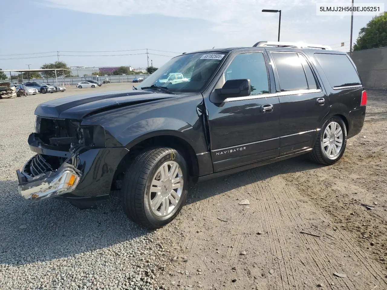 2011 Lincoln Navigator VIN: 5LMJJ2H56BEJ05251 Lot: 65182505