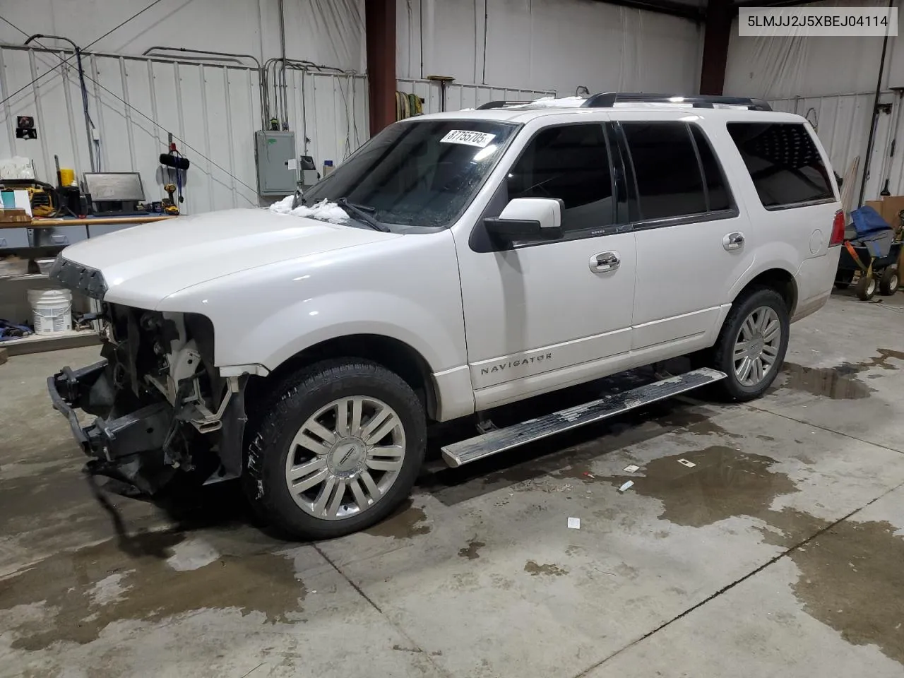 2011 Lincoln Navigator VIN: 5LMJJ2J5XBEJ04114 Lot: 87755705