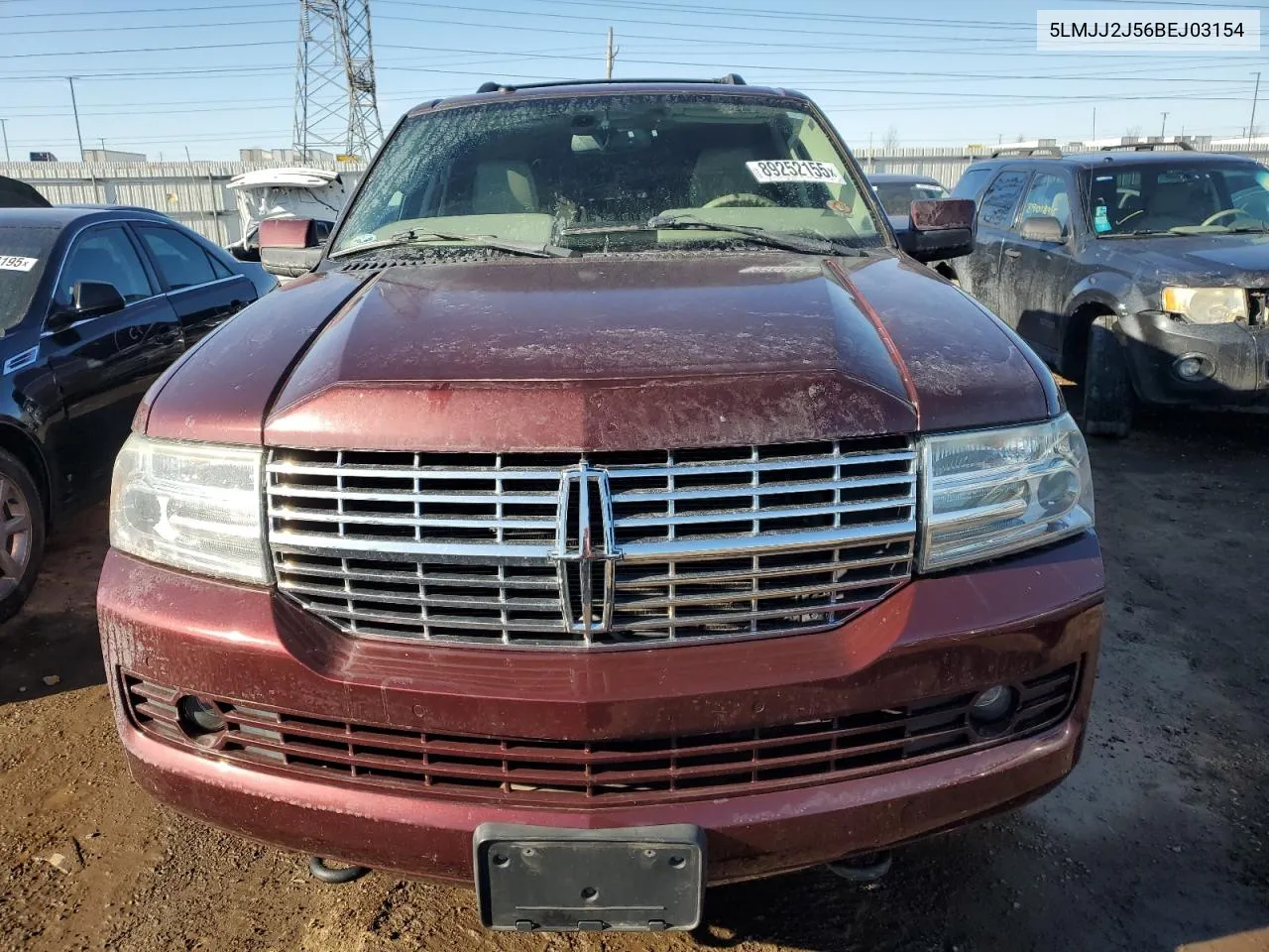 2011 Lincoln Navigator VIN: 5LMJJ2J56BEJ03154 Lot: 89252155