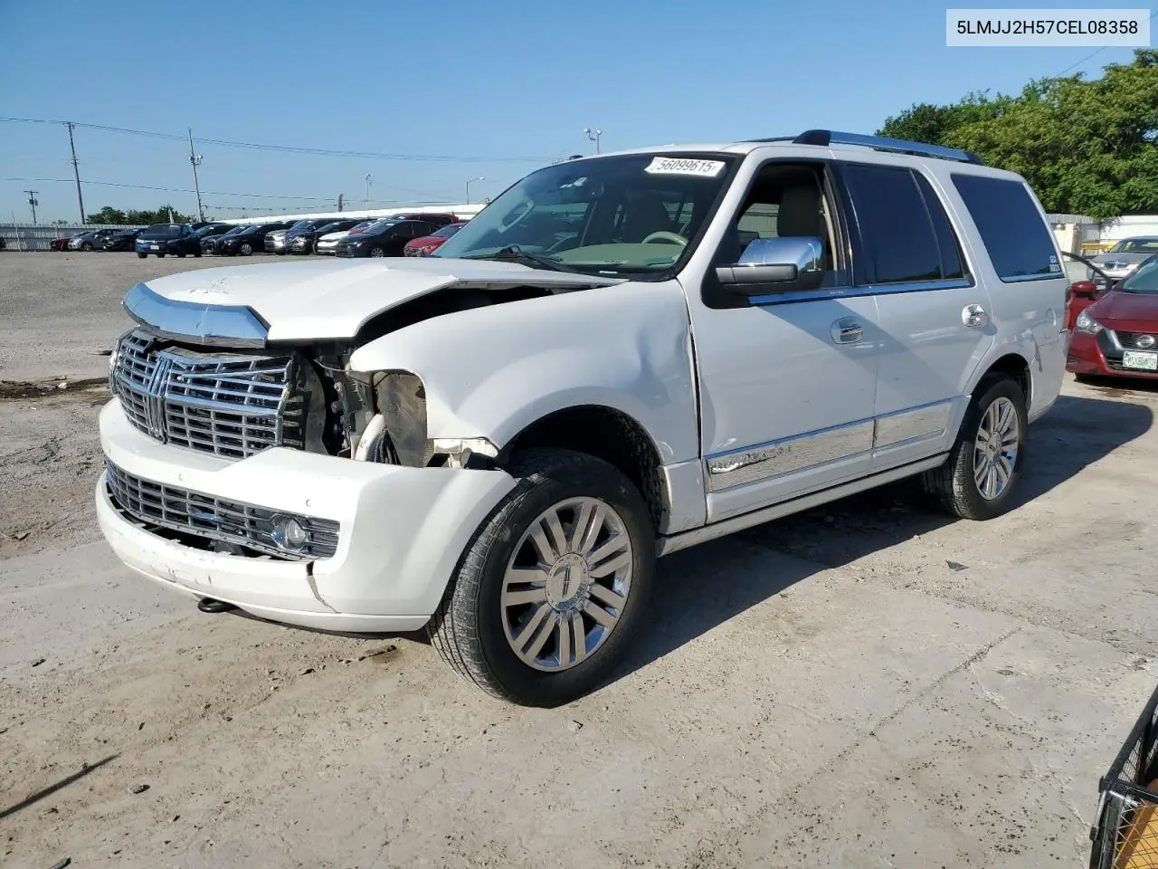 2012 Lincoln Navigator VIN: 5LMJJ2H57CEL08358 Lot: 56099615