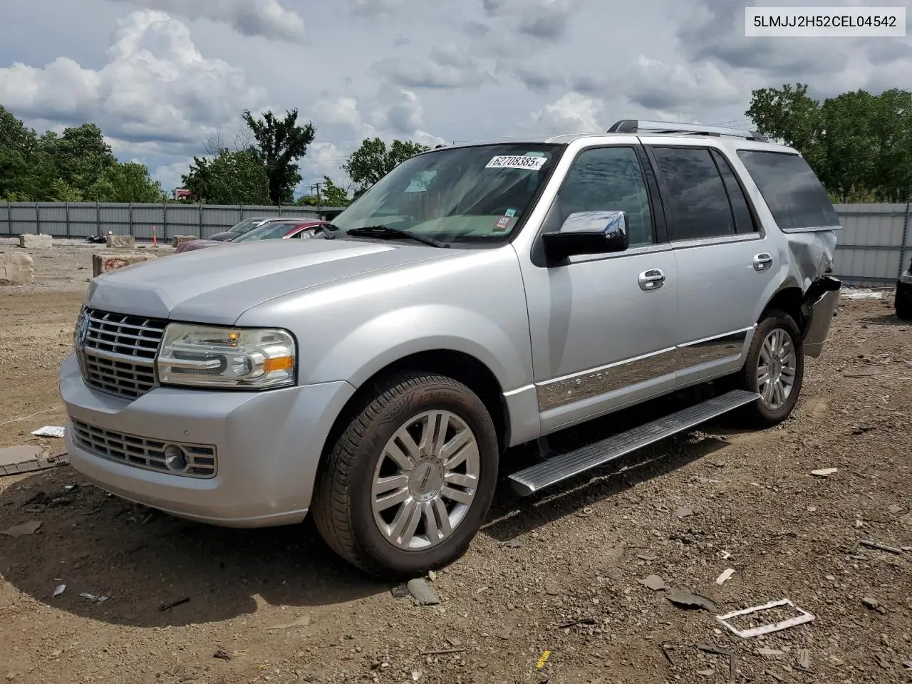 2012 Lincoln Navigator VIN: 5LMJJ2H52CEL04542 Lot: 62708385