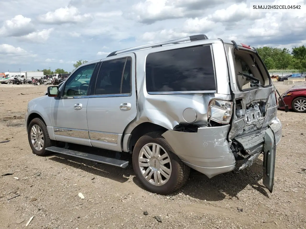 2012 Lincoln Navigator VIN: 5LMJJ2H52CEL04542 Lot: 62708385