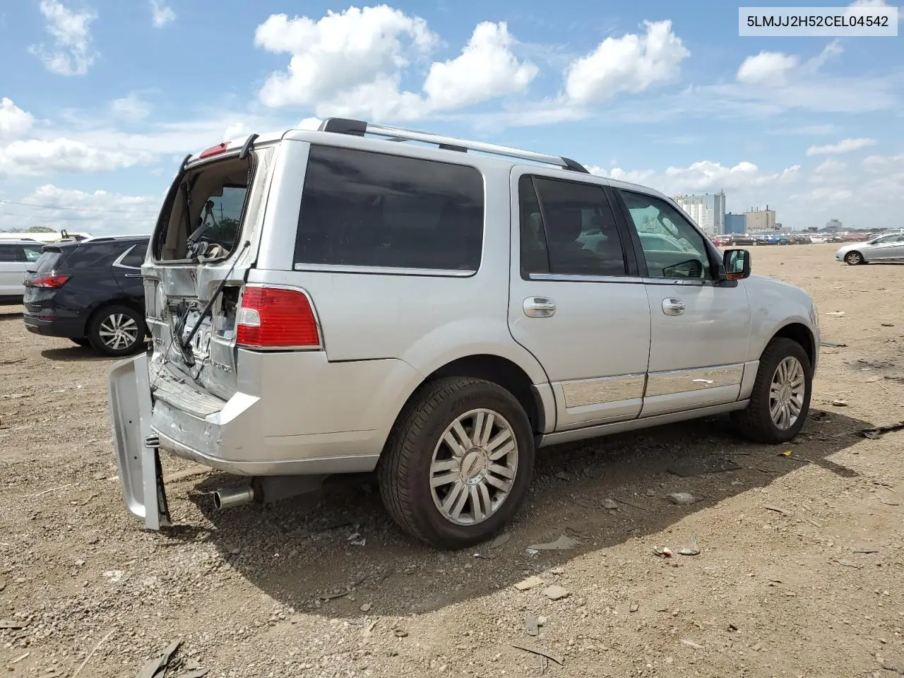 2012 Lincoln Navigator VIN: 5LMJJ2H52CEL04542 Lot: 62708385