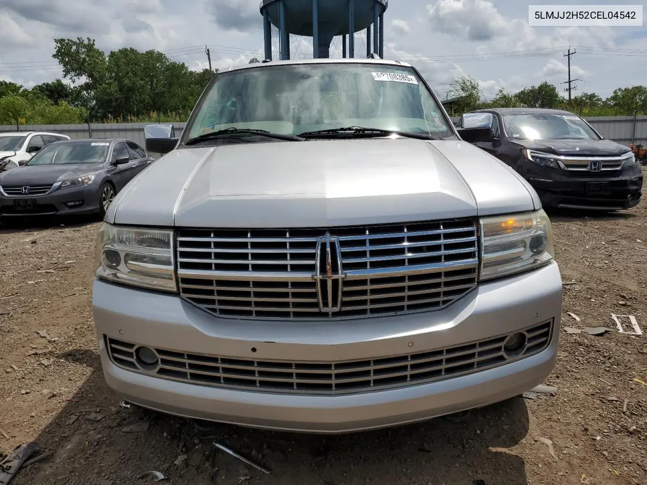 2012 Lincoln Navigator VIN: 5LMJJ2H52CEL04542 Lot: 62708385