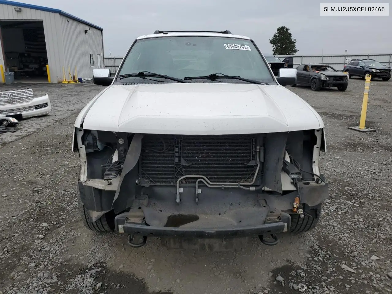 2012 Lincoln Navigator VIN: 5LMJJ2J5XCEL02466 Lot: 64680705